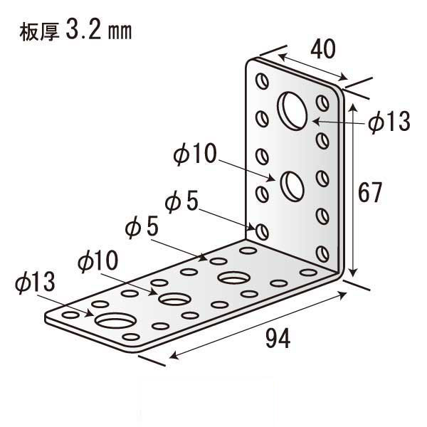 Lジョイント C-94（150個入）
