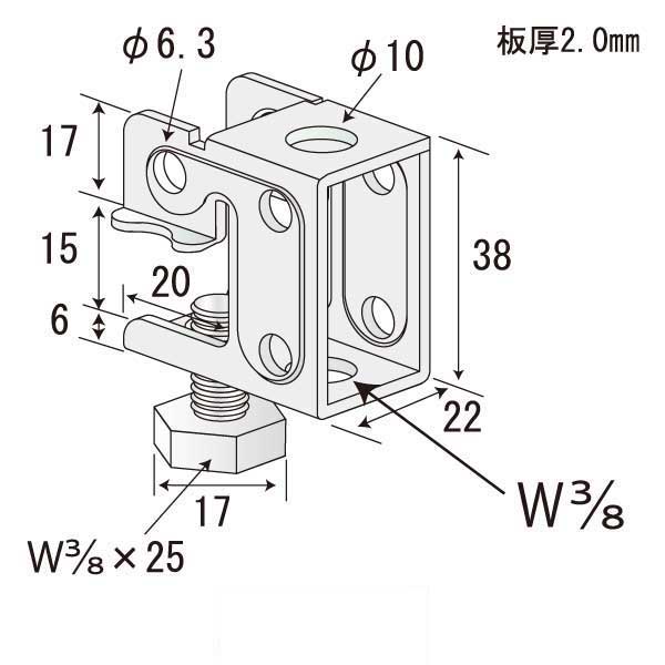 つりっこJrミニB W3/8（300個入）