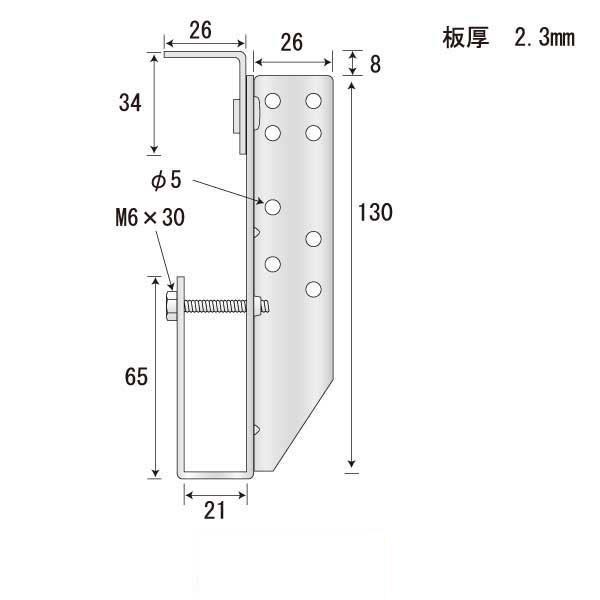GGフリーハンガー2045（2040兼用）（100個入）