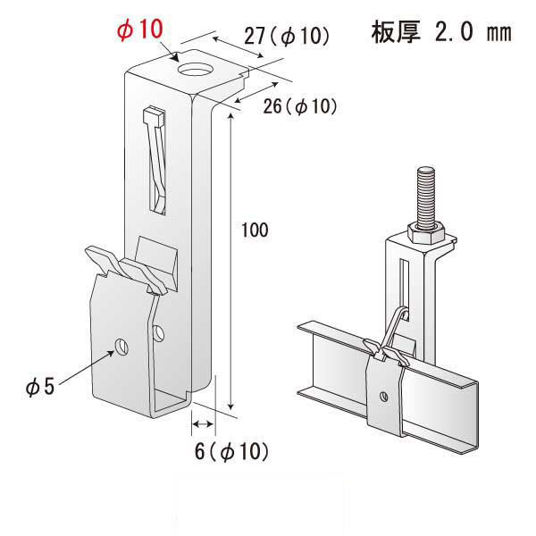 TTロックハンガー10（250個入）
