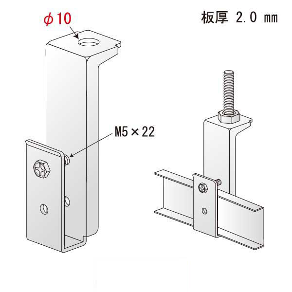 TTビス付ハンガー10（250個入）
