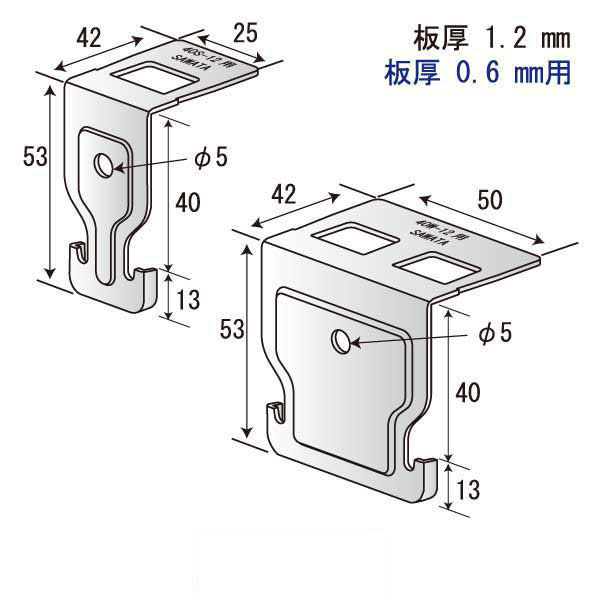TT合わせクリップ2040S-0.6（1000個入）