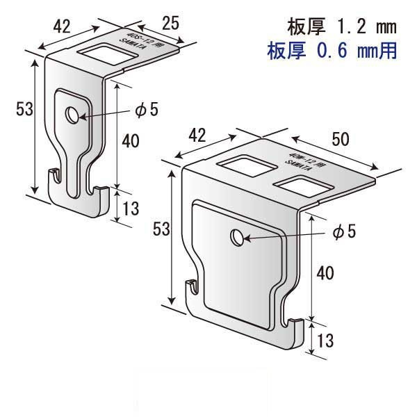 TT合わせクリップ2040W-0.6（500個入）