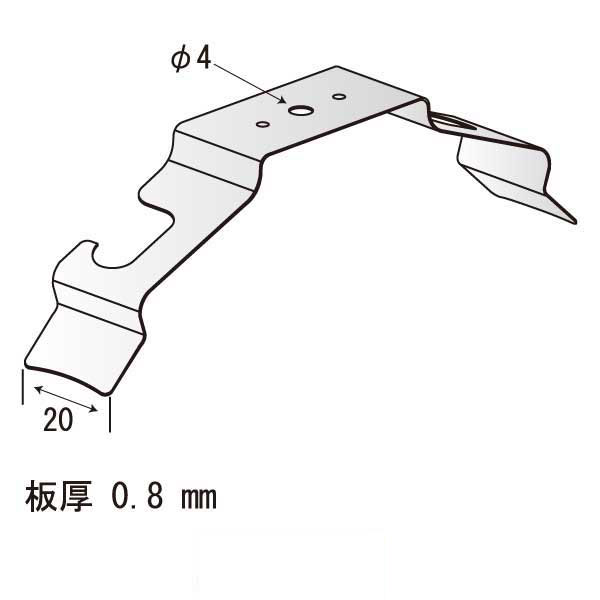 フレ止メロック バネ式 Bタイプ（1000個入）