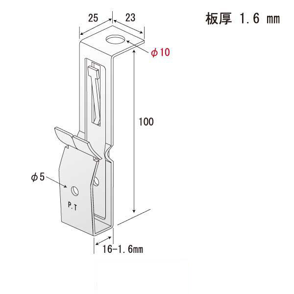 ロックハンガー1.6 φ10（300個入）